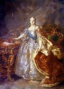 unknow artist Portrait of Catherine II of Russia oil painting reproduction